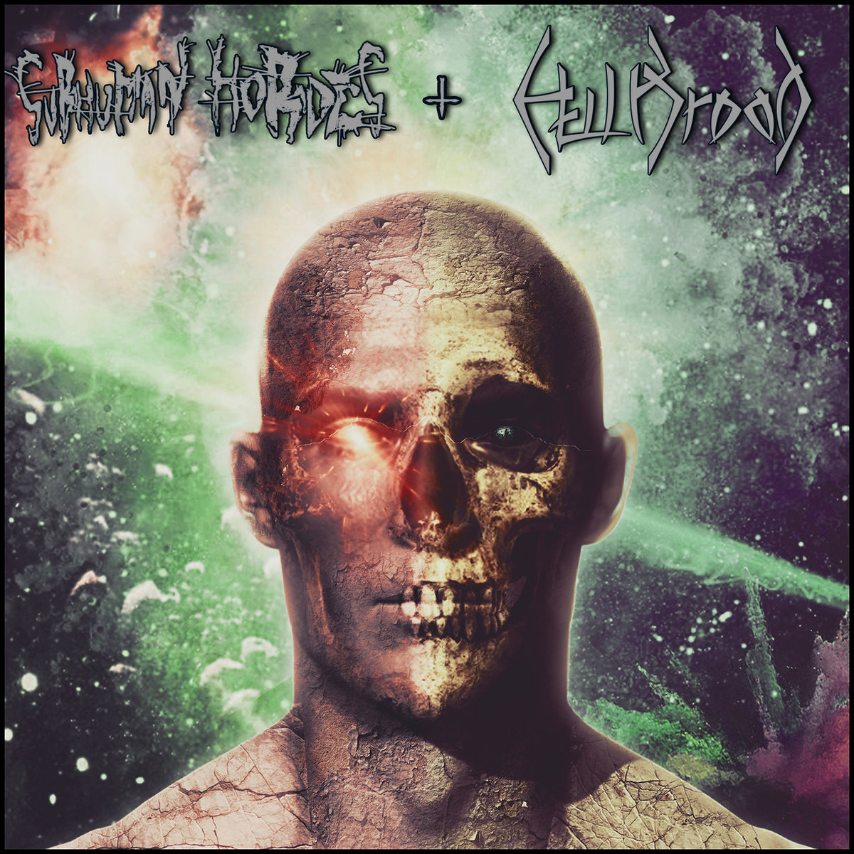 Subhuman Hordes / Hell Brood (split 2019)