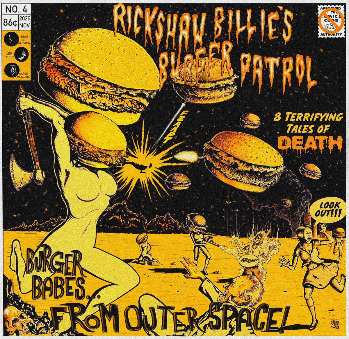 Burger Babes...FROM OUTER SPACE!