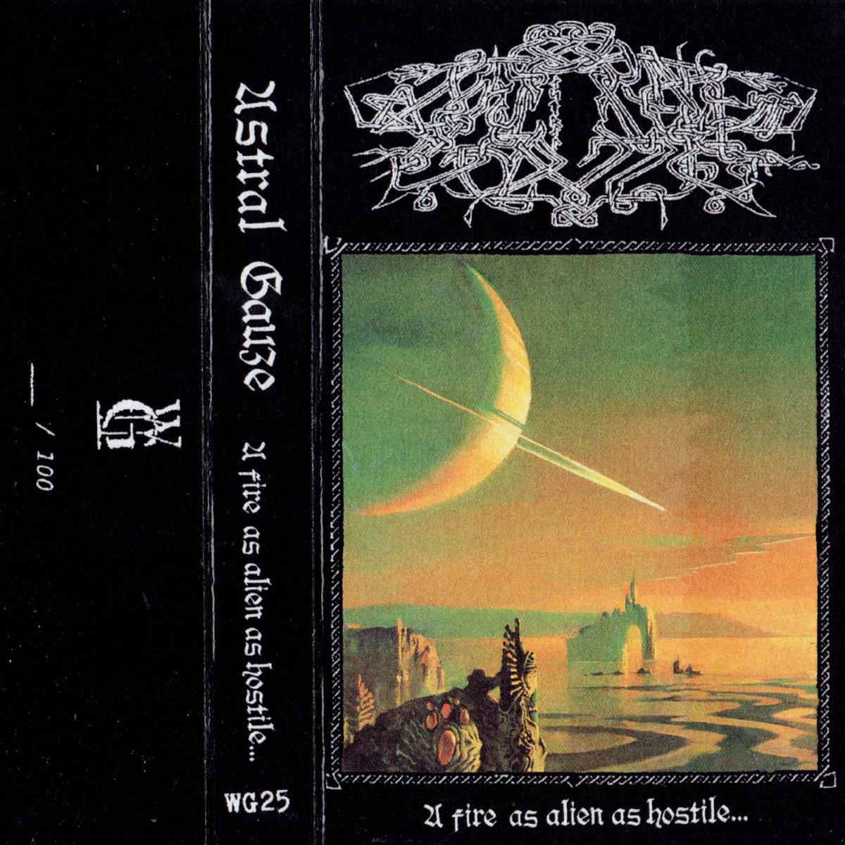 A fire as alien as hostile...